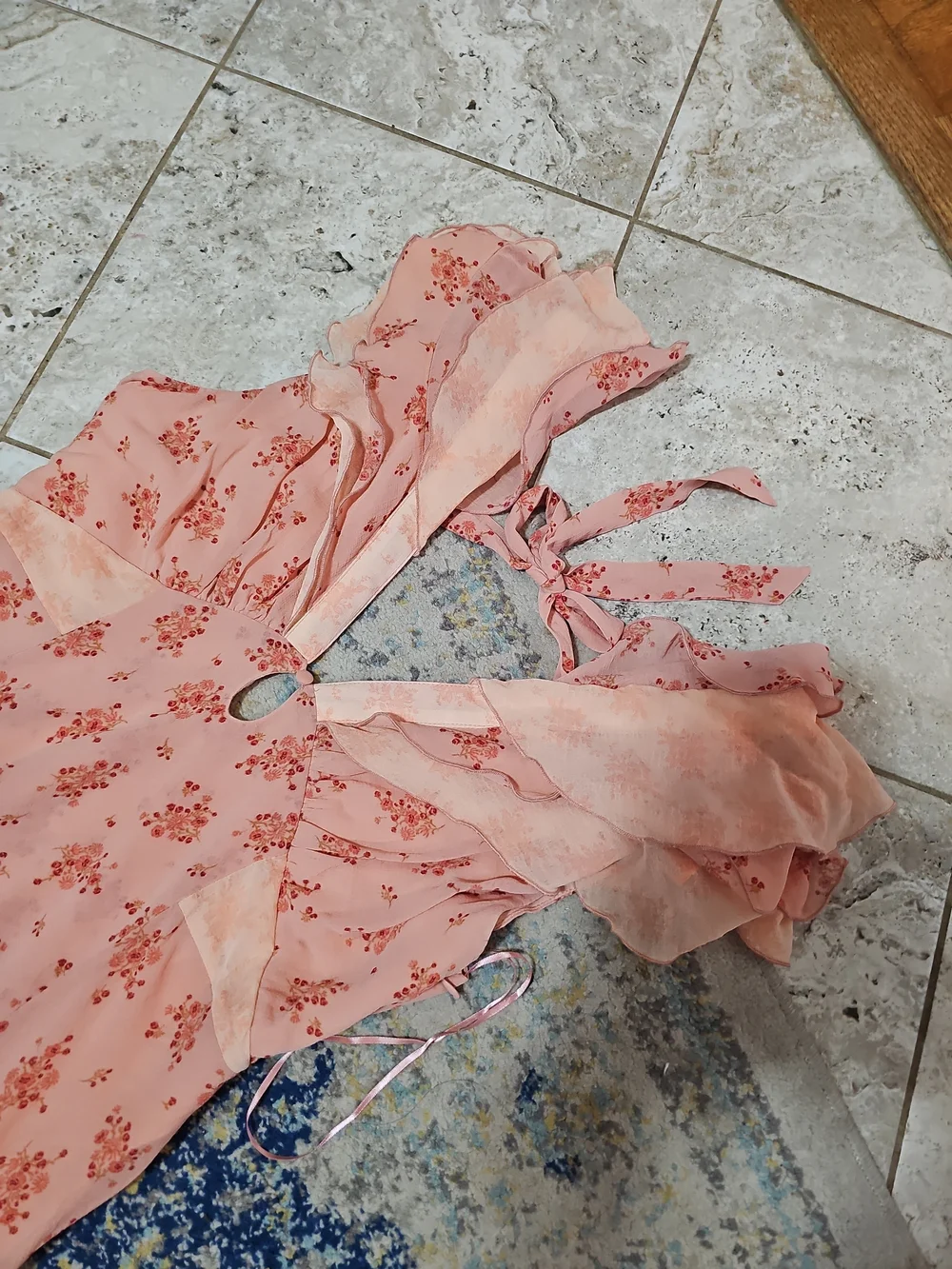 Free People Joaquin Midi Dress Size S